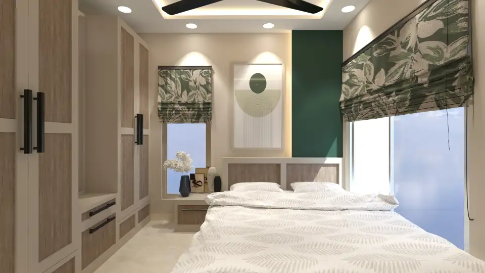 Compact Master Bedroom